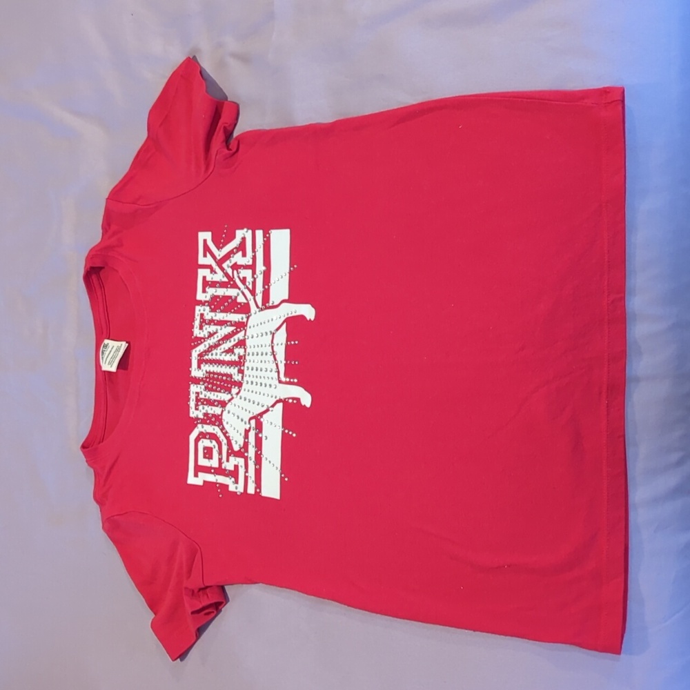 PINK XS Bling tee